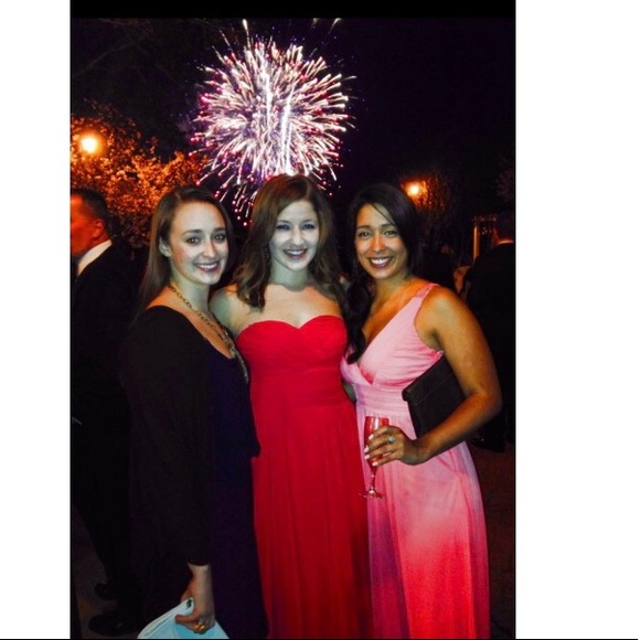 Jill Stuart strapless draped chiffon dress 💃🏼 - Picture 3 of 7